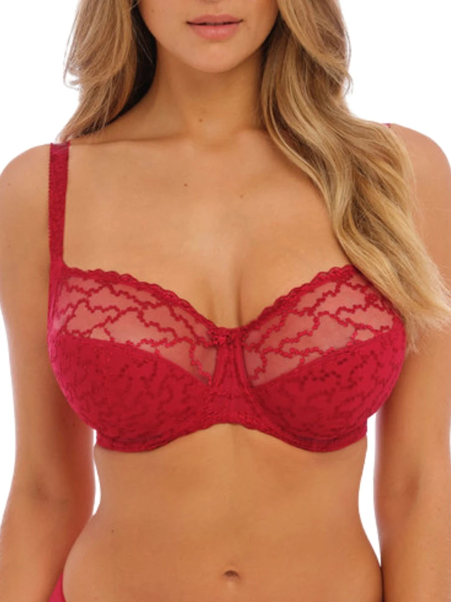 FANTASIE Ana Side Support Bra - Red 1 FANTASIE Ana Side Support Bra - Red