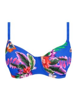 FANTASIE Halkidiki Gathered Full Cup Bikini Top - Ultramarine 9 FANTASIE Halkidiki Gathered Full Cup Bikini Top - Ultramarine -Full Curve Bra Sales braforme fantasie halkidiki fs501901 ule c