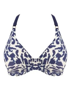 FANTASIE Hope Bay Halter Bikini Top - French Navy 7 FANTASIE Hope Bay Halter Bikini Top - French Navy -Full Curve Bra Sales braforme fantasie hopebay fs504004 fry c