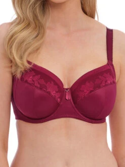 FANTASIE Illusion Full Cup Side Support Bra - Berry