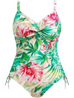 FANTASIE Langkawi Twist Front Swimsuit - Sorbet 9 FANTASIE Langkawi Twist Front Swimsuit - Sorbet -Full Curve Bra Sales braforme fantasie langkawi fs501731 sob c