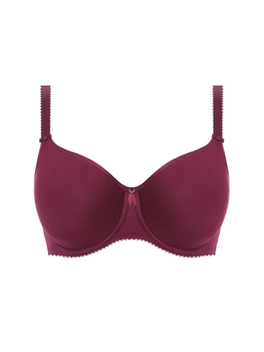 FANTASIE Rebecca Essentials Moulded Spacer Bra - Berry 4 FANTASIE Rebecca Essentials Moulded Spacer Bra - Berry - Image 4