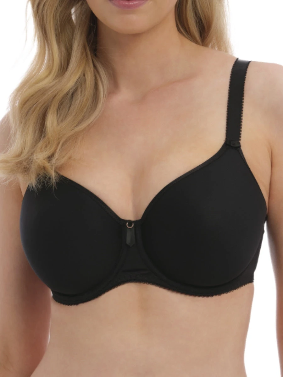 FANTASIE Rebecca Essentials Moulded Spacer Bra - Black 1 FANTASIE Rebecca Essentials Moulded Spacer Bra - Black