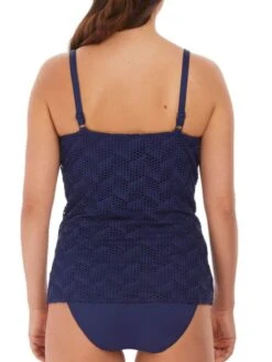FANTASIE Marseille Bardot Gathered Full Cup Tankini - Twilight 8 FANTASIE Marseille Bardot Gathered Full Cup Tankini - Twilight -Full Curve Bra Sales braforme fantasie marseille swimwear tankini fs6684twt twilight b