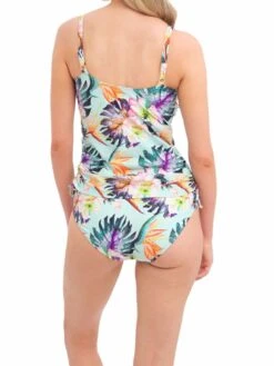 FANTASIE Paradiso Adjustable Side Tankini Top - Soft Mint 8 FANTASIE Paradiso Adjustable Side Tankini Top - Soft Mint -Full Curve Bra Sales braforme fantasie paradiso fs501851 sft b