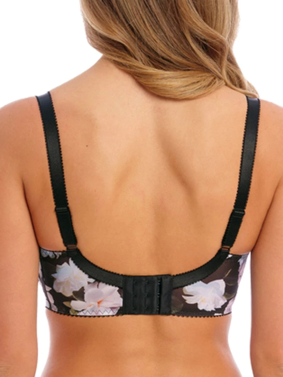 FANTASIE Rhiannon Side Support Bra - Midnight Rose 4 FANTASIE Rhiannon Side Support Bra - Midnight Rose - Image 4
