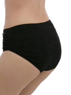 FANTASIE Ottawa Deep Gathered Bikini Brief 6 FANTASIE Ottawa Deep Gathered Bikini Brief -Full Curve Bra Sales braforme fantasie swimwear fs6363 blk deep gathered brief s