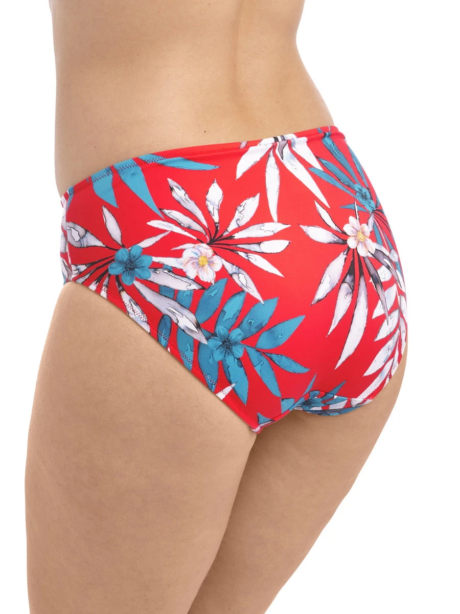 FANTASIE Santos Beach Bikini Brief - Pomegranate 2 FANTASIE Santos Beach Bikini Brief - Pomegranate - Image 2