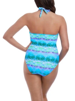 FREYA Seascape High Neck Swimsuit - Blue Lagoon 8 FREYA Seascape High Neck Swimsuit - Blue Lagoon -Full Curve Bra Sales braforme freya 5874 bln b