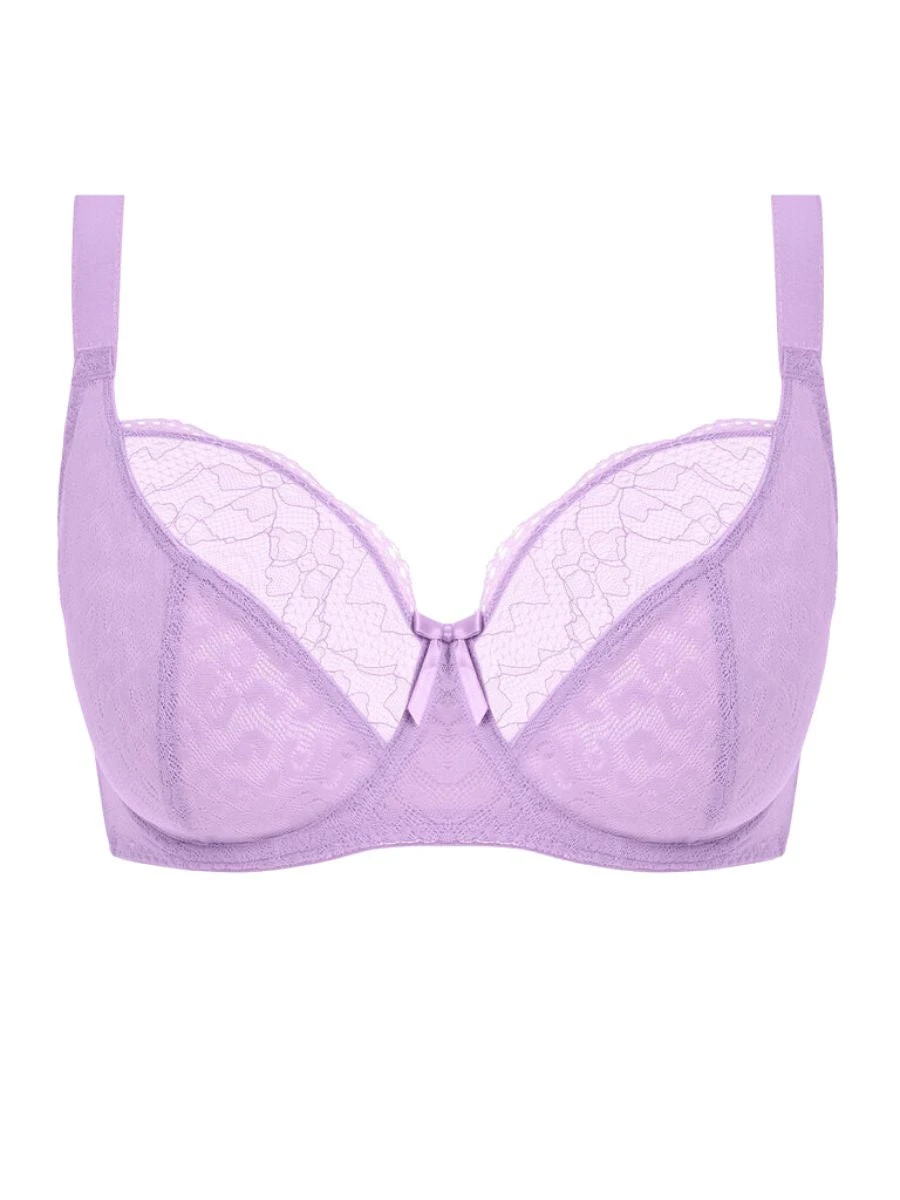 Freya Fancies Balcony K Cup Bra - Purple Rose 4 Freya Fancies Balcony K Cup Bra - Purple Rose - Image 4