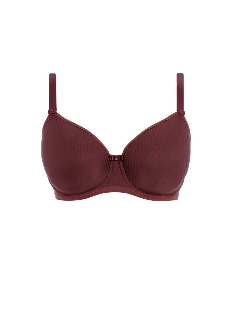 FREYA Idol Moulded Balcony Bra - Dark Cherry 4 FREYA Idol Moulded Balcony Bra - Dark Cherry - Image 4
