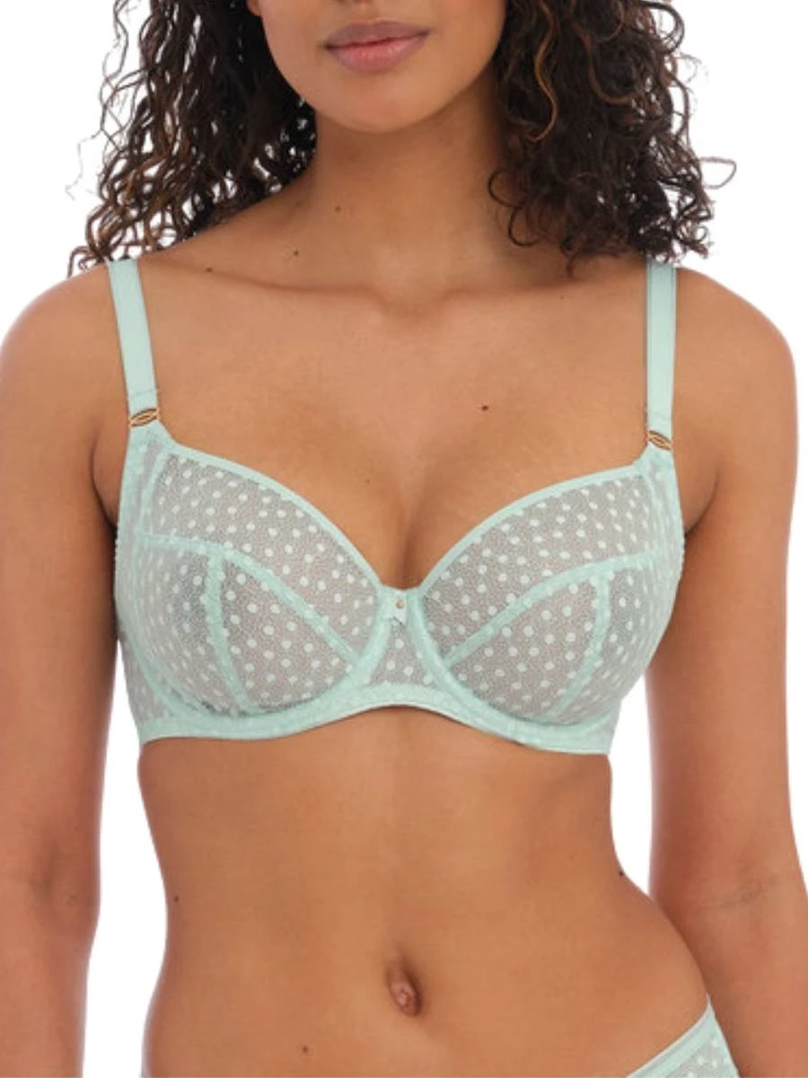 FREYA Starlight Side Support Bra - Pure Water 1 FREYA Starlight Side Support Bra - Pure Water
