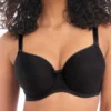 FREYA Idol Moulded Balcony Bra - Black