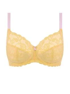 FREYA Offbeat Side Support Bra - Lemon Fizz 11 FREYA Offbeat Side Support Bra - Lemon Fizz -Full Curve Bra Sales braforme freya offbeat aa5451 lez c