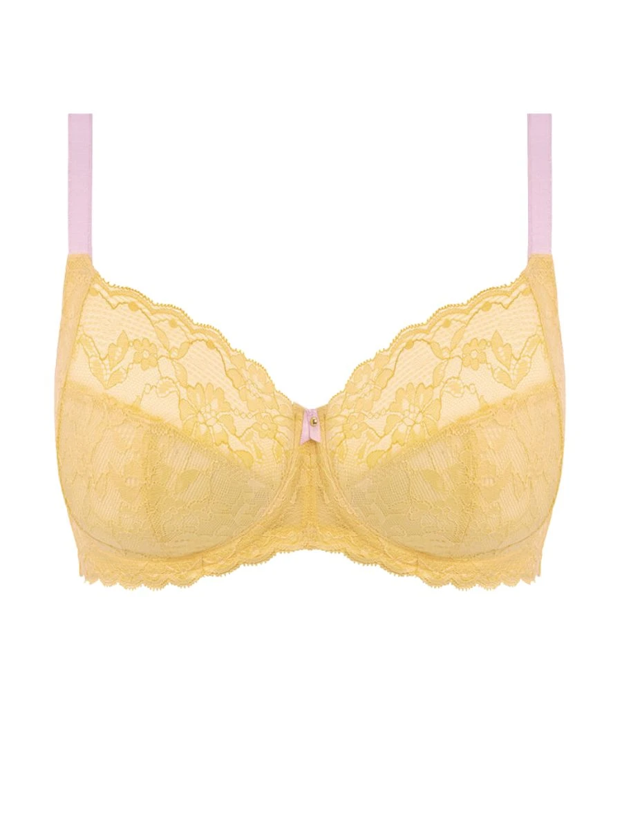 FREYA Offbeat Side Support Bra - Lemon Fizz 6 FREYA Offbeat Side Support Bra - Lemon Fizz - Image 6
