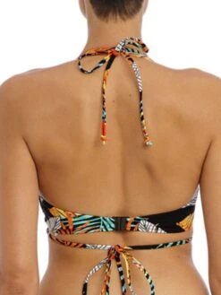 FREYA Samba Nights Halter Bikini Top - Multi 8 FREYA Samba Nights Halter Bikini Top - Multi -Full Curve Bra Sales braforme freya samba 20nights 204404 mui back