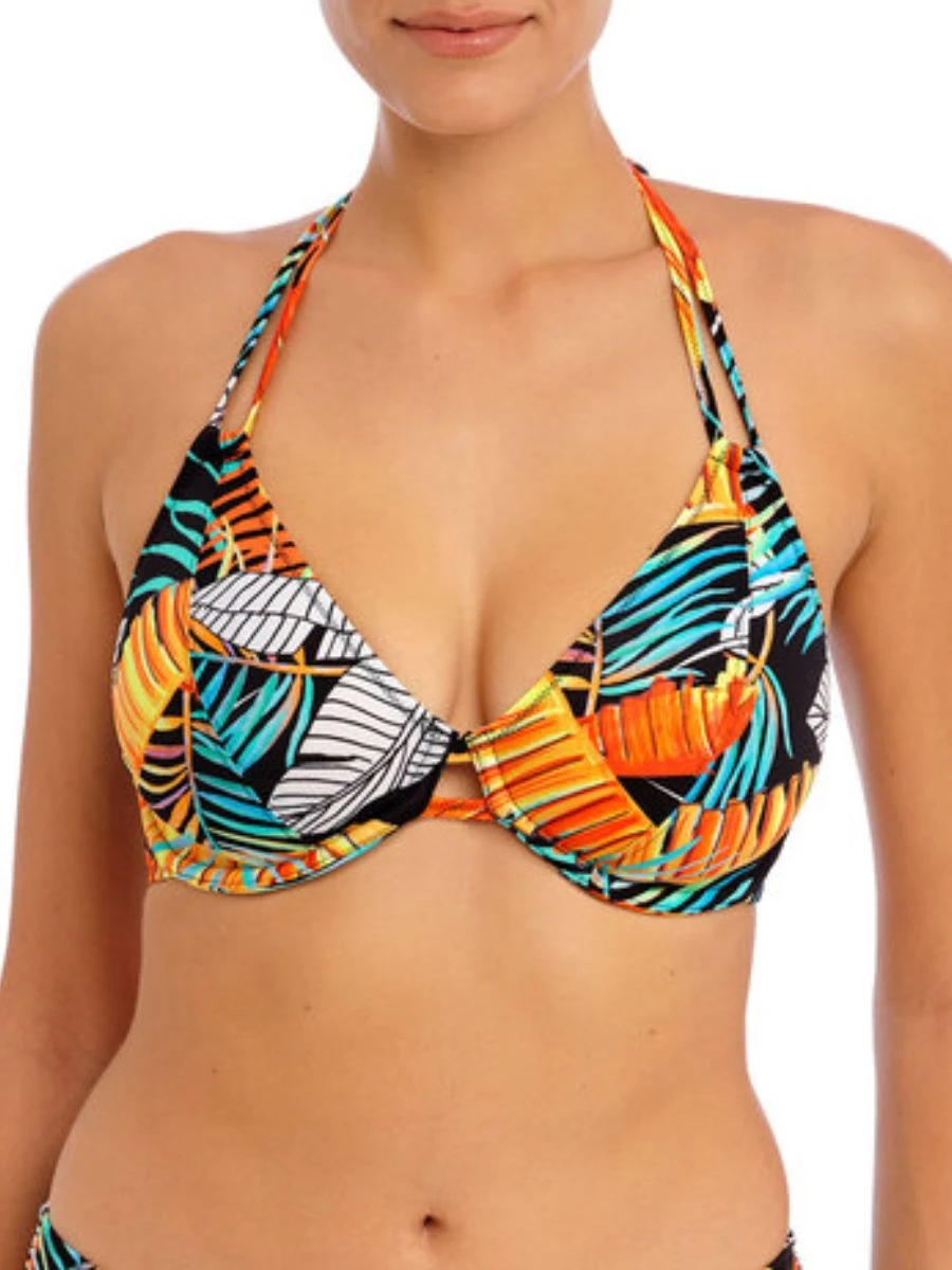 FREYA Samba Nights Halter Bikini Top - Multi 1 FREYA Samba Nights Halter Bikini Top - Multi