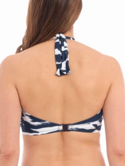 FANTASIE Lindos Twist Bandeau Bikini Top - Ink 6 FANTASIE Lindos Twist Bandeau Bikini Top - Ink -Full Curve Bra Sales braforme fs500209 ink fantaise swim lindos ink underwired twist bandeau bikini top b