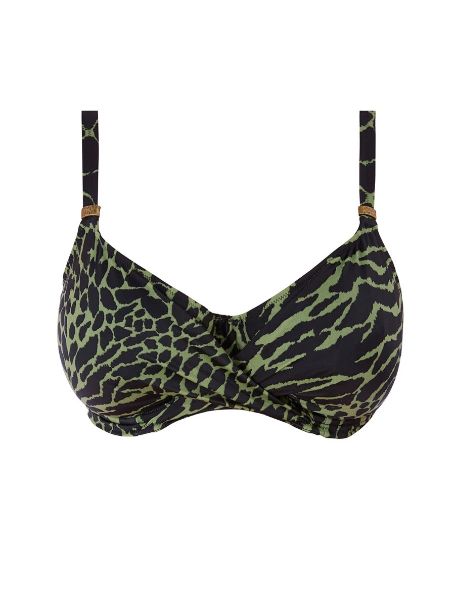 FANTASIE Boa Vista Full Cup Bikini Top - Peridot 3 FANTASIE Boa Vista Full Cup Bikini Top - Peridot - Image 3