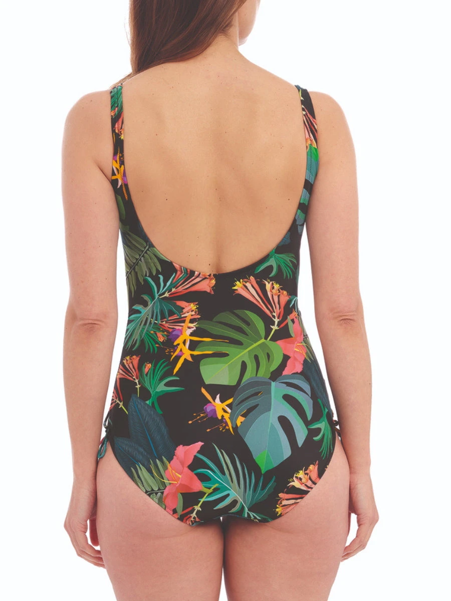 FANTASIE Monteverde V-Neck Swimsuit - Black 2 FANTASIE Monteverde V-Neck Swimsuit - Black - Image 2