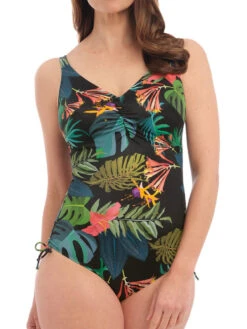 FANTASIE Monteverde V-Neck Swimsuit - Black