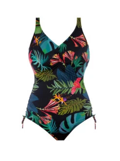 FANTASIE Monteverde V-Neck Swimsuit - Black 7 FANTASIE Monteverde V-Neck Swimsuit - Black -Full Curve Bra Sales braforme fs500730 blk fantasie swim monteverde black v neck swimsuit with adjustable leg p
