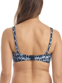 FANTASIE Kotu Bandeau Bikini Top - Ink 12 FANTASIE Kotu Bandeau Bikini Top - Ink -Full Curve Bra Sales braforme fs7012 ink fantasie swimwear kotu ink gathered bandeau multiway straps b
