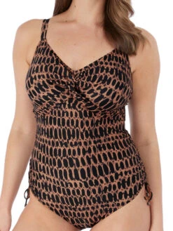 FANTASIE Kotu Twist Front Swimsuit- Copper