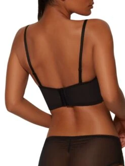 Gossard Swirl Bralette - Black 8 Gossard Swirl Bralette - Black -Full Curve Bra Sales braforme gossard 17808 blk b