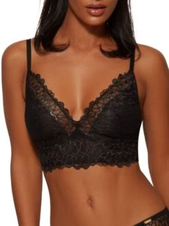 Gossard Swirl Bralette - Black