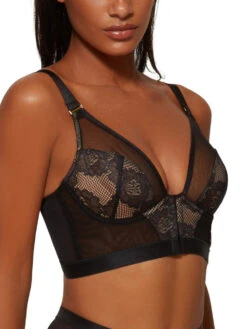 Gossard Femme Bralette - Black 12 Gossard Femme Bralette - Black -Full Curve Bra Sales braforme gossard lingerie 18108 femme bralette blk s