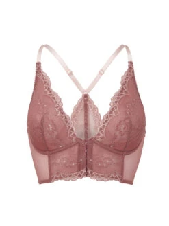 Gossard Superboost Lace Deep V Bralette - Cinder Rose 8 Gossard Superboost Lace Deep V Bralette - Cinder Rose -Full Curve Bra Sales braforme gossard lingerie 7718 crs p