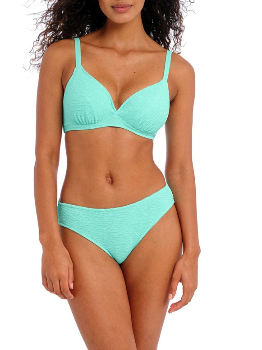 FREYA Ibiza Waves Plunge Bikini Top - Frozen 2 FREYA Ibiza Waves Plunge Bikini Top - Frozen - Image 2
