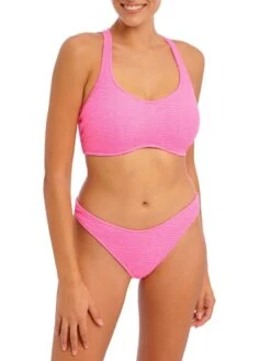 FREYA Ibiza Waves High Leg Bikini Brief 24 FREYA Ibiza Waves High Leg Bikini Brief -Full Curve Bra Sales braforme lingerie freya swimwear as203885 sob sorbet full