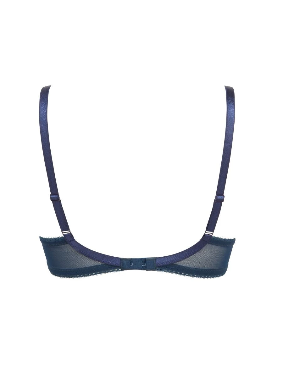 Gossard Swirl Balcony Bra - Dark Teal/Eclipse 5 Gossard Swirl Balcony Bra - Dark Teal/Eclipse - Image 5