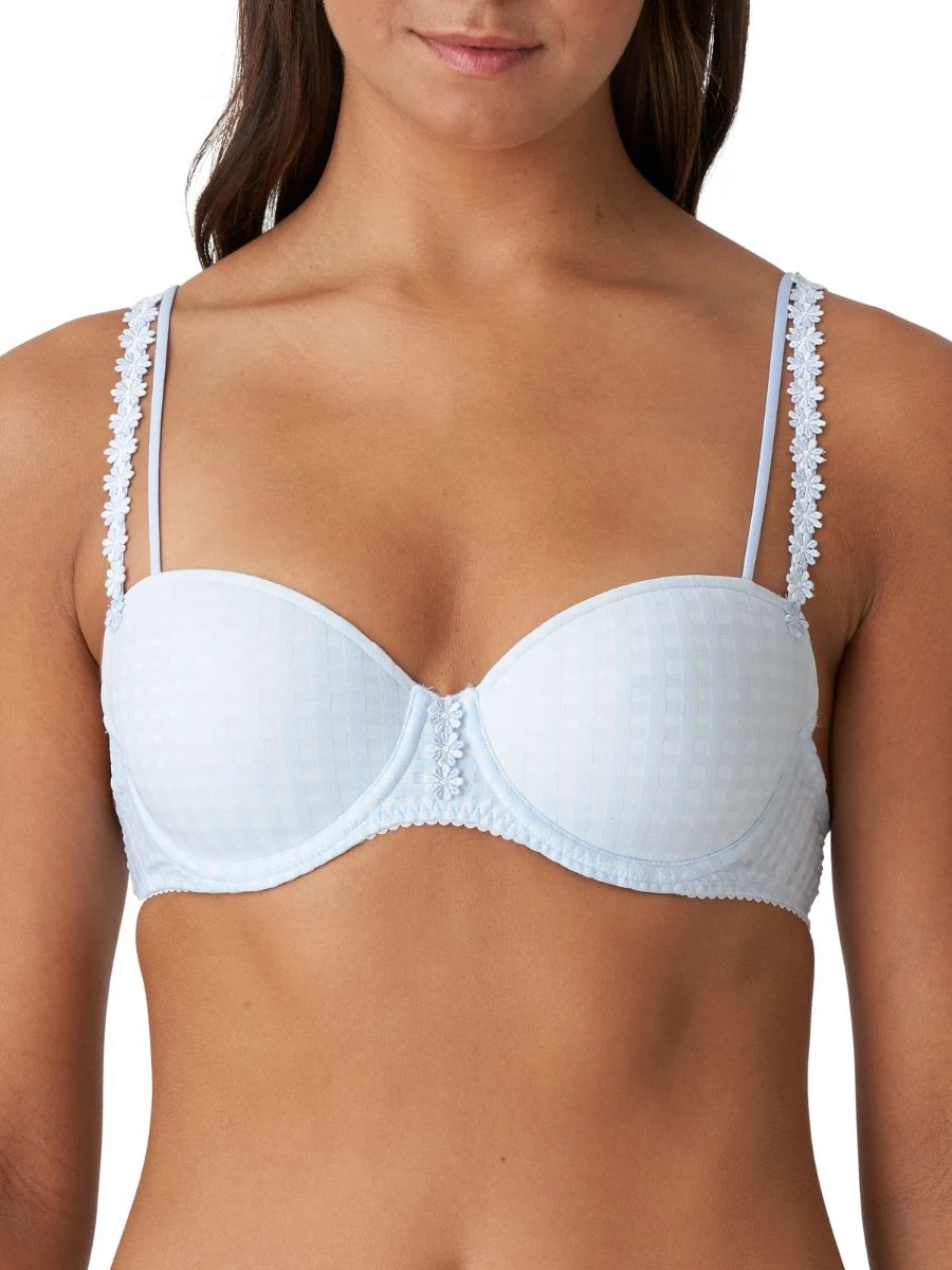 MARIE JO Avero Padded Balcony Bra - Tiny Vichy 1 MARIE JO Avero Padded Balcony Bra - Tiny Vichy