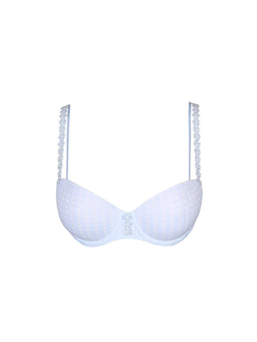MARIE JO Avero Padded Balcony Bra - Tiny Vichy 8 MARIE JO Avero Padded Balcony Bra - Tiny Vichy - Image 8