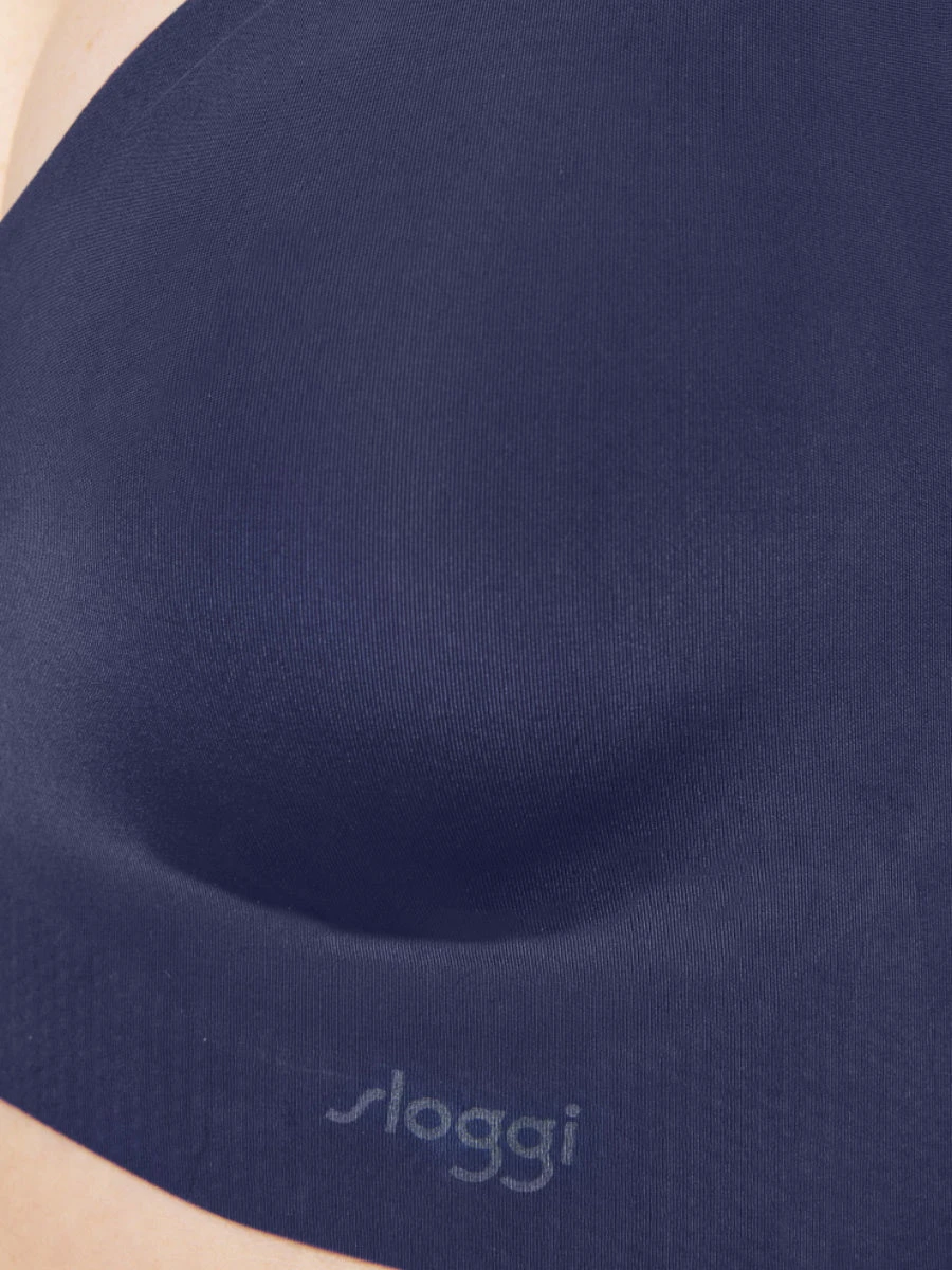 Sloggi ZERO Feel Bralette - True Navy 2 Sloggi ZERO Feel Bralette - True Navy - Image 2