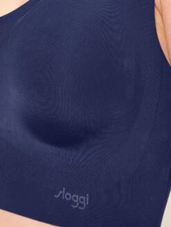 Sloggi ZERO Feel Top - True Navy 6 Sloggi ZERO Feel Top - True Navy -Full Curve Bra Sales braforme lingerie sloggi zero feel bralette 10186804 00ya close