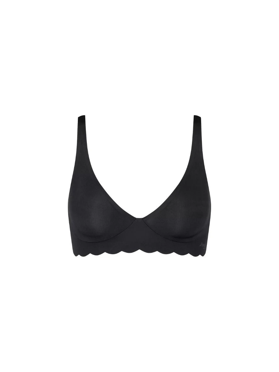 Sloggi ZERO Microfibre 2.0 Soft Bra - Black 4 Sloggi ZERO Microfibre 2.0 Soft Bra - Black - Image 4