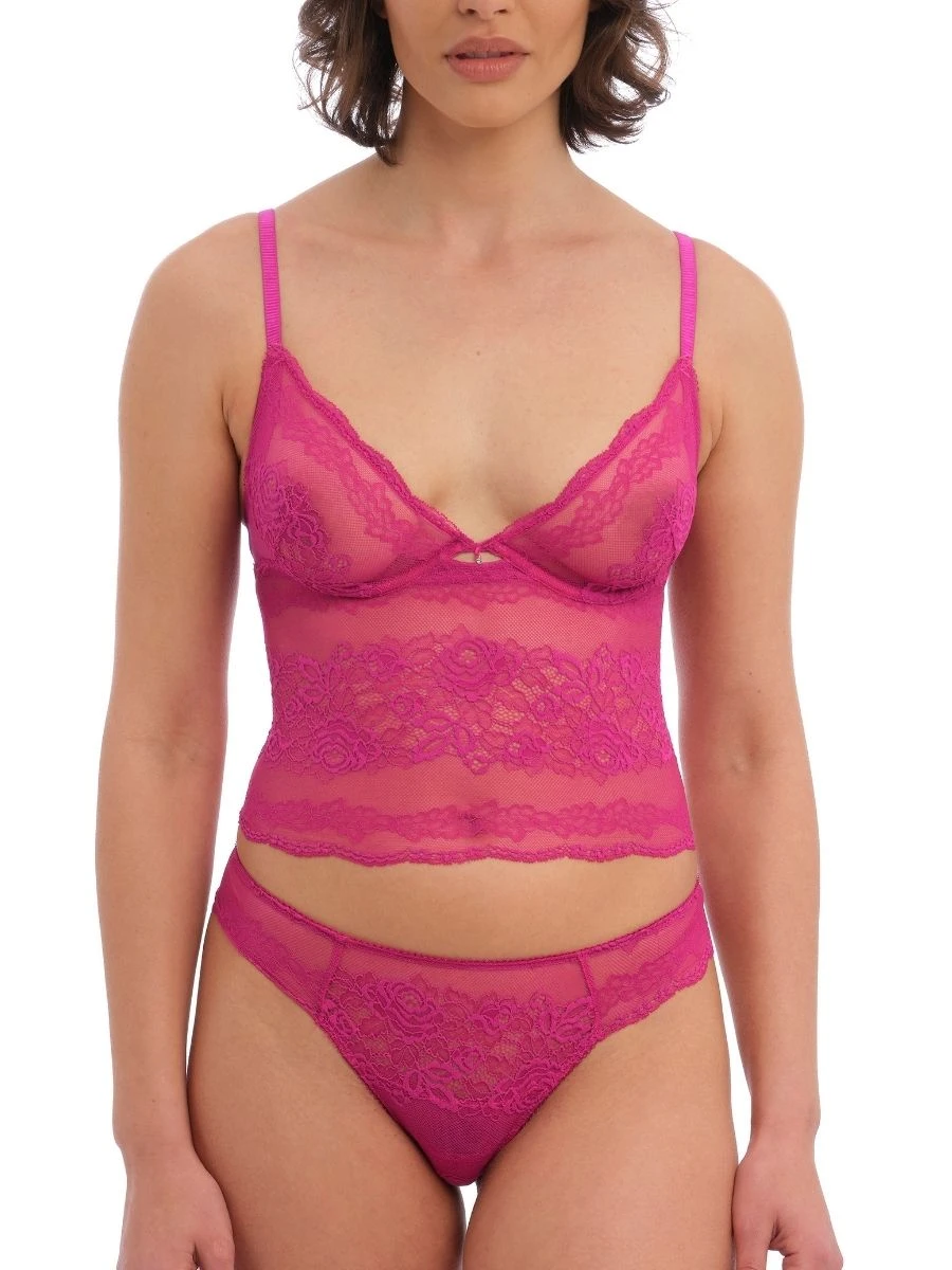 Wacoal Ravissant Bralette - Scarlet 2 Wacoal Ravissant Bralette - Scarlet - Image 2