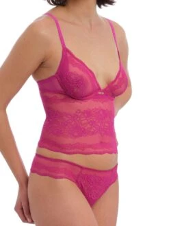 Wacoal Ravissant Bralette - Scarlet 8 Wacoal Ravissant Bralette - Scarlet -Full Curve Bra Sales braforme lingerie wacoal ravissant longline bralette we600512 scarlet p 20 2