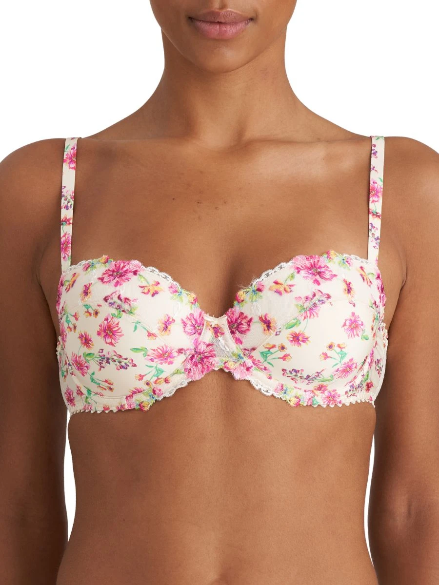 MARIE JO Chen Balcony Bra - Pearled Ivory 1 MARIE JO Chen Balcony Bra - Pearled Ivory