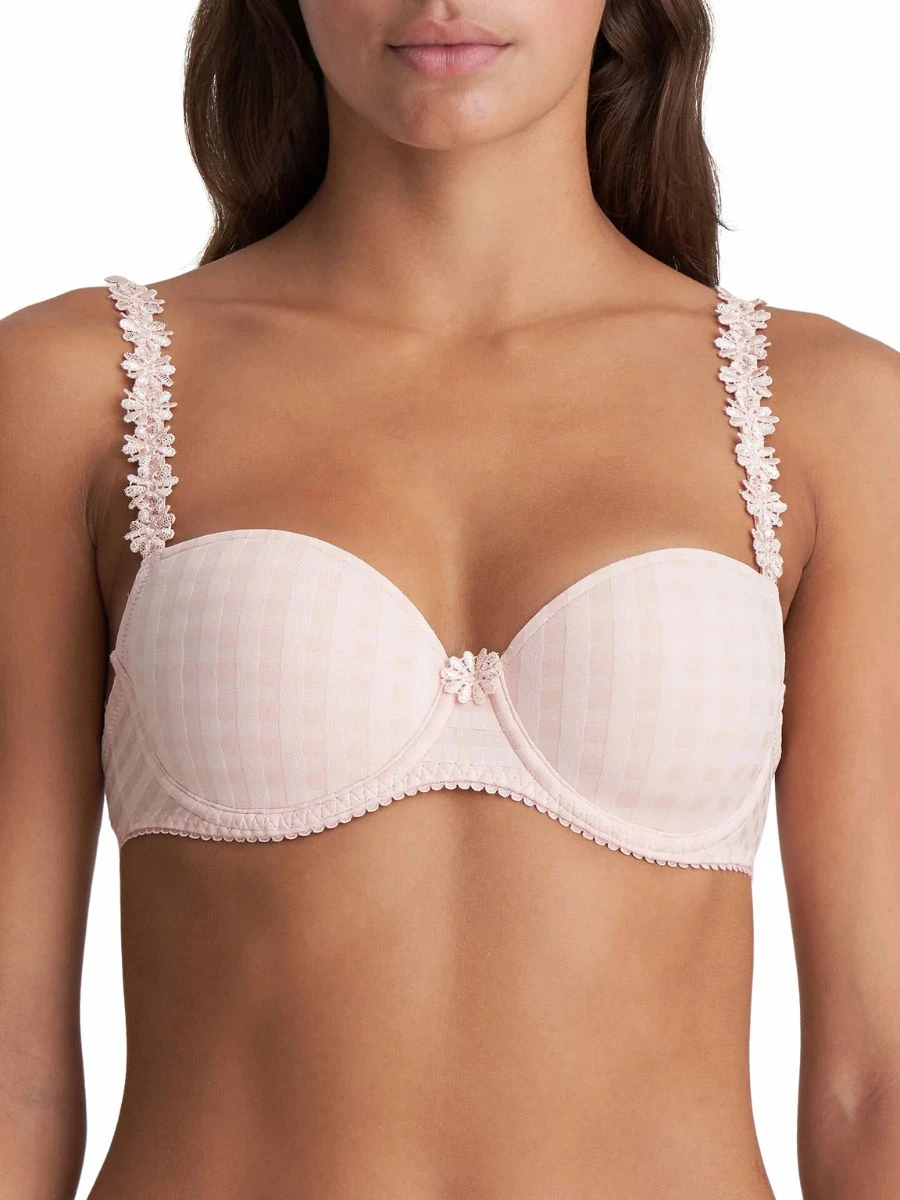 MARIE JO Avero Padded Balcony Bra - Pearly Pink 1 MARIE JO Avero Padded Balcony Bra - Pearly Pink