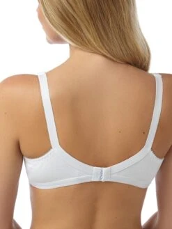 Cross Front Bra - White 5 Cross Front Bra - White -Full Curve Bra Sales braforme marlon bra br593 b