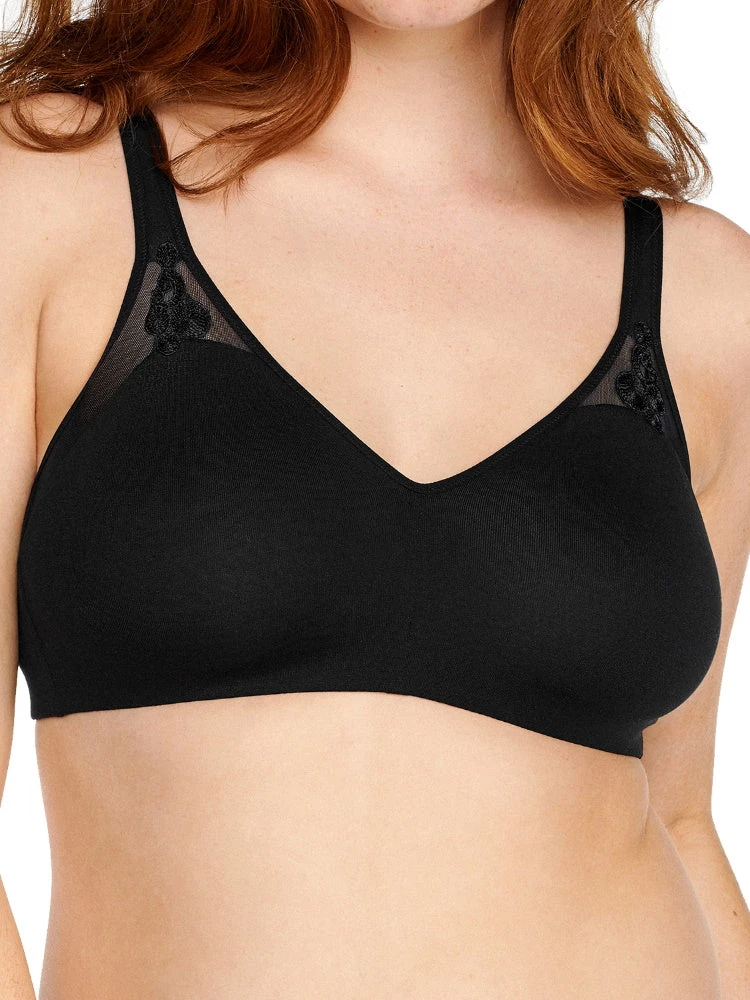 Naturana Wellness Elasticup Soft Cup Bra - Black 1 Naturana Wellness Elasticup Soft Cup Bra - Black