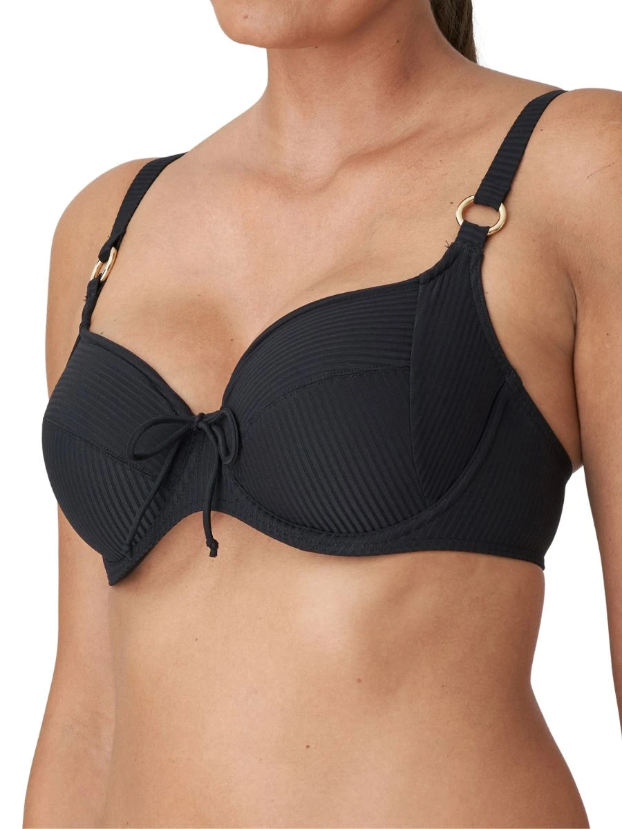 PRIMADONNA Sahara Full Cup Bikini Top - Zwart 4 PRIMADONNA Sahara Full Cup Bikini Top - Zwart - Image 4