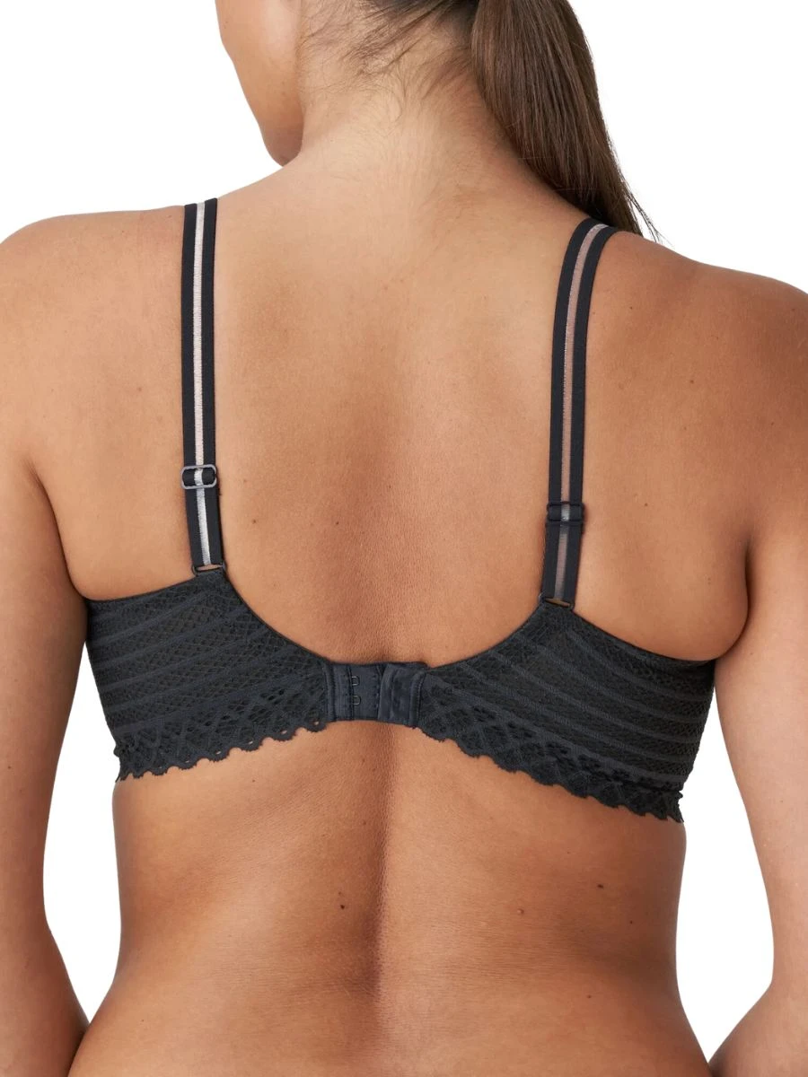 East End Padded Balcony Bra - Charcoal 3 East End Padded Balcony Bra - Charcoal - Image 3