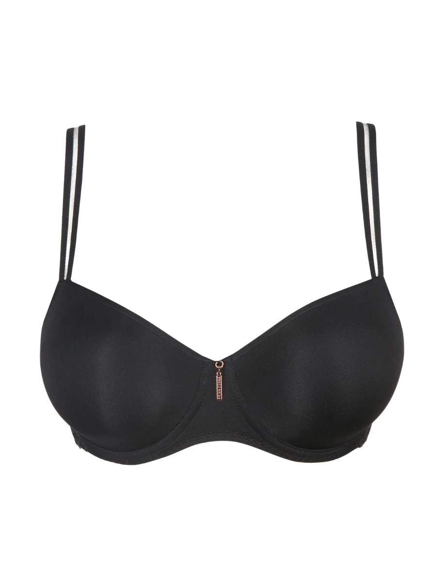 East End Padded Balcony Bra - Charcoal 4 East End Padded Balcony Bra - Charcoal - Image 4