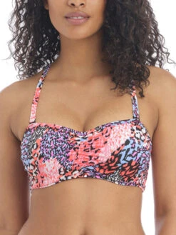 FREYA Serengeti Haze Bandeau Bikini Top - Multi 12 FREYA Serengeti Haze Bandeau Bikini Top - Multi -Full Curve Bra Sales braforme serengeti haze multi uw bandeau bikini top as201810 f3